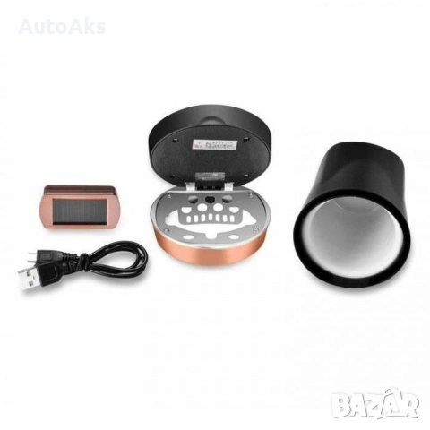 Пепелник за автомобил с диод, USB зареждане и вградена запалка, снимка 6 - Аксесоари и консумативи - 53875661