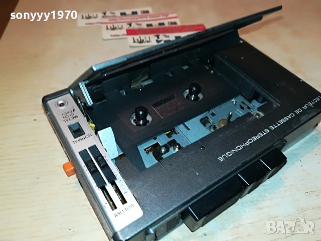 PATHE MARCONI-WALKMAN ВНОС FRANCE 1311221952, снимка 8 - Радиокасетофони, транзистори - 38660434