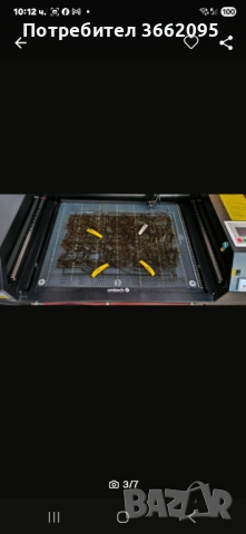 Лазерна машина за гравиране и рязане., снимка 3 - Инструменти за гравиране - 53148449