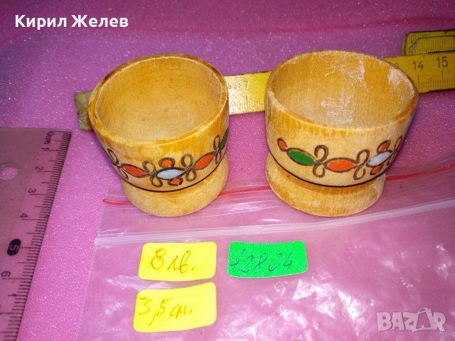 ДВЕ СТАРИ ДЪРВЕНИ ПИРОГРАФИРАНИ СОЛНИЧКИ За ТЕМАТИЧНА ЕТНО ДЕКОРАЦИЯ КОЛЕКЦИЯ 42864, снимка 2 - Декорация за дома - 44155800