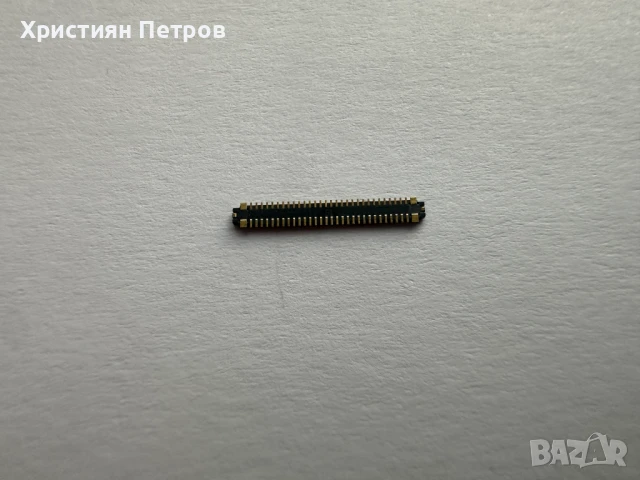 Конектор / Букса 60 pin мъжки на лентовият кабел за Huawei P20 / P20 Pro, снимка 3 - Резервни части за телефони - 50847065
