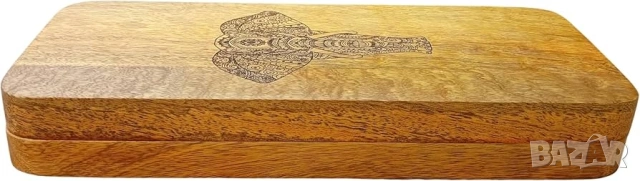 Садху дъски/ садху борд/ Sadhu Board от мангово дърво, ръчна изработка, размер 8мм, снимка 5 - Йога - 53099644