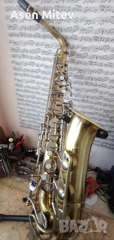 Алт Саксофон , снимка 2 - Духови инструменти - 54311383