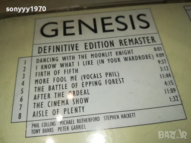 GENESIS-CD 0803251900, снимка 11 - CD дискове - 49415181