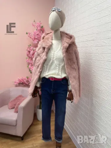 Еко Палто LFS The Beauty Pink , снимка 6 - Палта, манта - 50437645