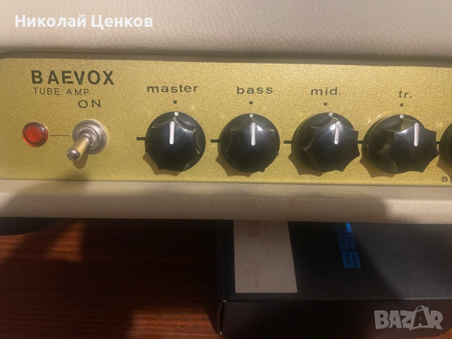 Продавам лампов усилвател за китара 40W, снимка 6 - Китари - 54239727