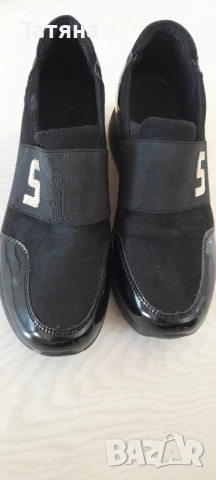 Черни обувки, снимка 3 - Дамски ежедневни обувки - 52302987