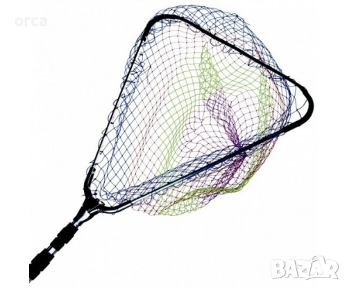 Кеп за риболов с глава корда 60см телескопична дръжка 2.50м