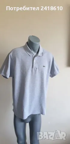 Lacoste Classic Fit Pique Cotton Mens Size 6 - XL ОРИГИНАЛ! Мъжка Тениска!, снимка 4 - Тениски - 47258897