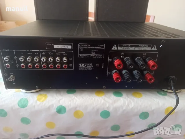 Продавам усилвател Kenwood KA-3020, снимка 3 - Ресийвъри, усилватели, смесителни пултове - 55771003