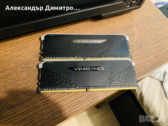 2x16GB Corsair VENGEANCE RGB RS 32GB DDR4 DRAM 3200MHz CL16, снимка 4 - RAM памет - 52673280