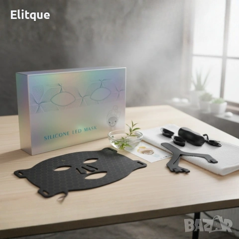 LED Маска за лице със 7 светлинни режима – Домашна фототерапия за по-чиста и спокойна кожа, снимка 11 - Други - 53243127