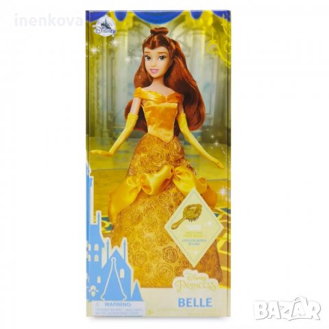 Оригинална кукла Бел - Красавицата и звярът - Дисни Стор Disney Store , снимка 5 - Кукли - 38783762