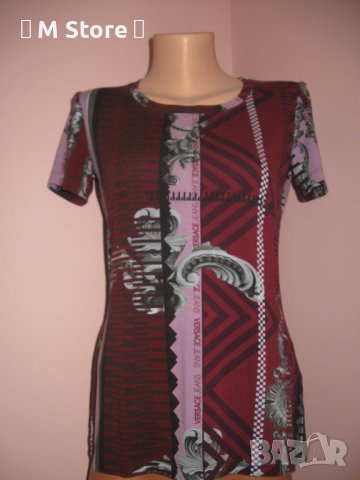 Versace jeans оригинална дамска тениска, размер М, снимка 1