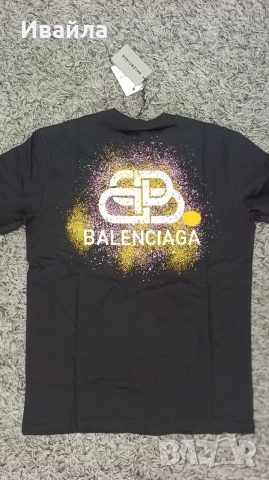 Balenciaga нова тениска с ефектен гръб, снимка 12 - Тениски - 51794550