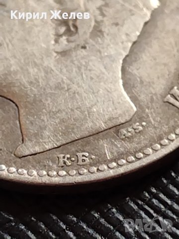 СРЕБЪРНА МОНЕТА 1 лев 1891г. ФЕРДИНАНД първи КНЯЗ БЪЛГАРСКИ за КОЛЕКЦИЯ 36496, снимка 11 - Нумизматика и бонистика - 39694265