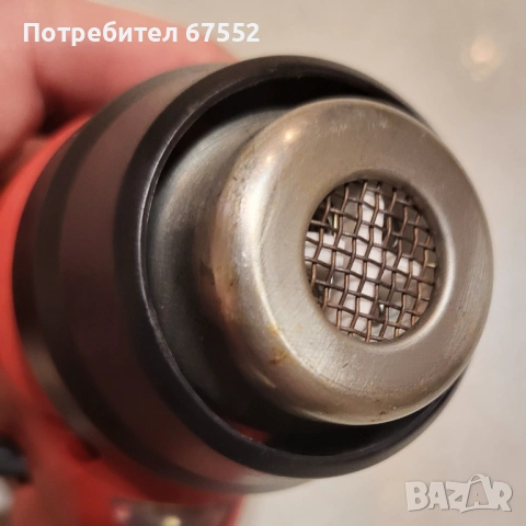 Пистолет за горещ въздух Milwaukee M18 BHG. Само тяло., снимка 4 - Други инструменти - 52343140