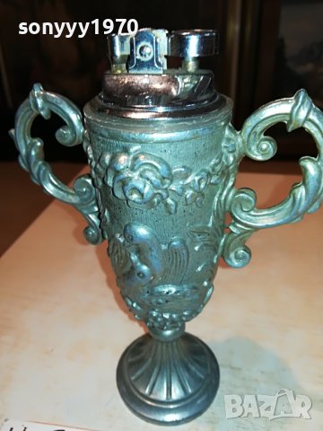 РЕТРО ЗАПАЛКА АМФОРА-ВНОС ГЕРМАНИЯ 1604231220, снимка 18 - Антикварни и старинни предмети - 40380712