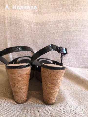 Дамски сандали естествен лак Dune, снимка 3 - Сандали - 29288867