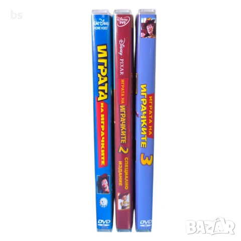 Играта на играчките 1,2,3,4(Toy story)DVD -R с бг аудио, снимка 3 - DVD филми - 53994901