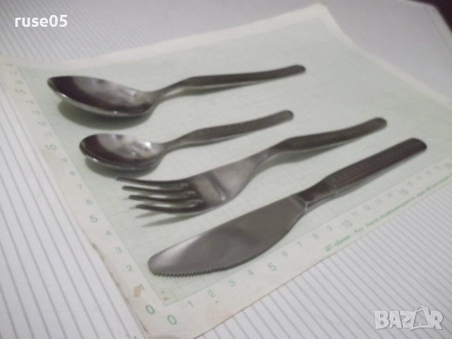 Лот от 24 бр. прибора за хранене съветски нови, снимка 3 - Прибори за хранене, готвене и сервиране - 52515048