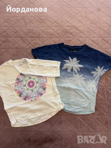 H&M, Coton, Desigual детски дънки, джинси, тениски, сет за рожден ден, снимка 13 - Детски панталони и дънки - 56096051