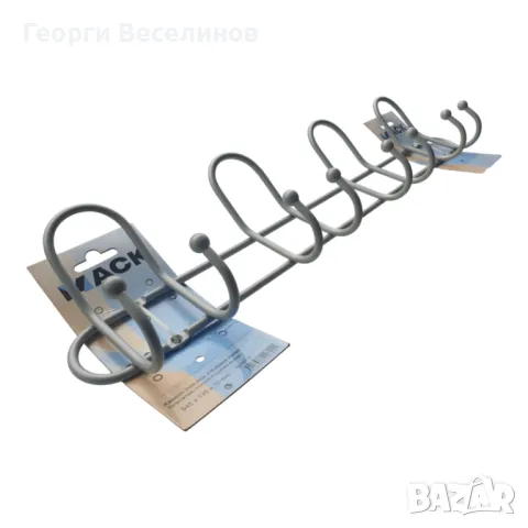 Метална закачалка, SAM, с четири тройни куки.