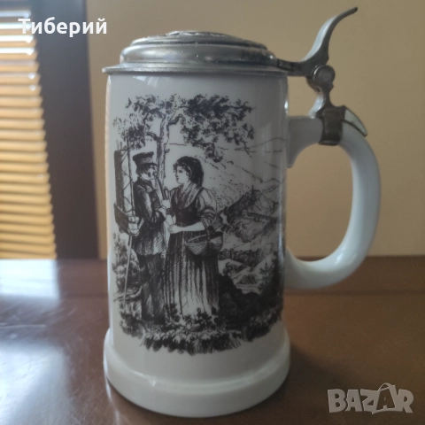 Порцеланови халби/халба за бира, снимка 5 - Чаши - 52162180