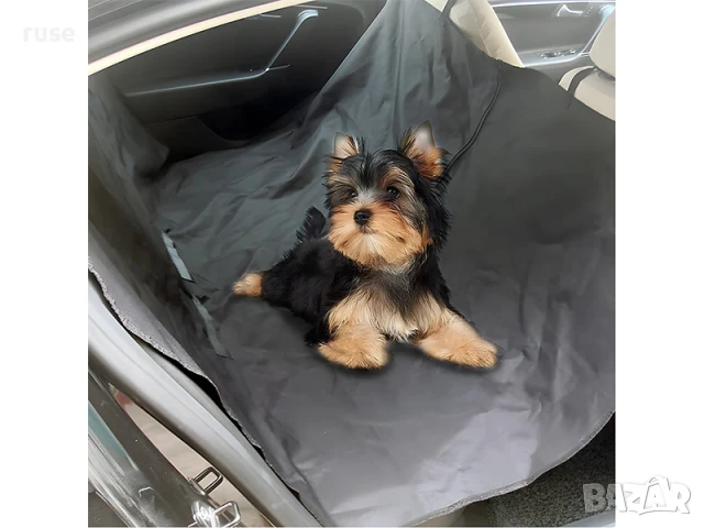 НОВИ! Покривало за задна седалка с отвори за предпазни колани и цип
