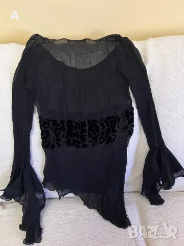 Дамска блуза естествена коприна Betty Barclay, снимка 2 - Блузи с дълъг ръкав и пуловери - 49419685