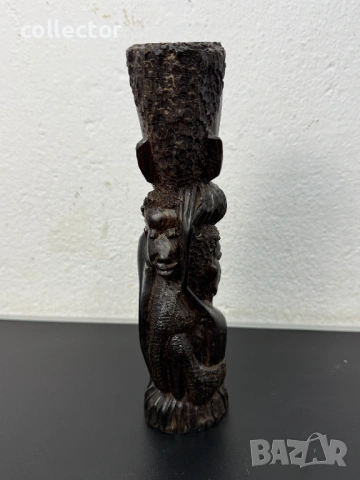 Африканско племенно изкуство - „Дървото на живота“ №8044, снимка 4 - Антикварни и старинни предмети - 54013378