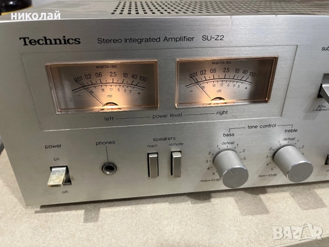 Tehnics SU-Z2, снимка 2 - Ресийвъри, усилватели, смесителни пултове - 52793150