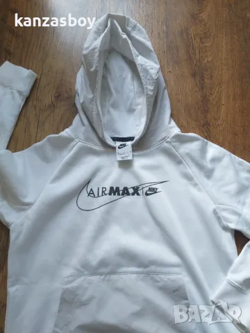 Nike Air Max - страхотно юношеско горнище 137- 147см. КАТО НОВО, снимка 2 - Детски анцузи и суичери - 47346996