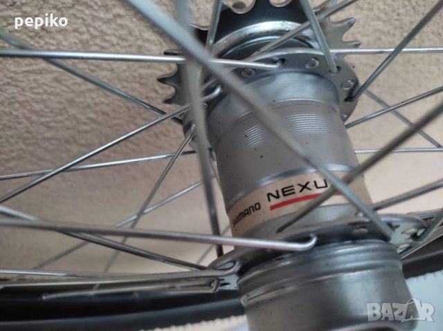 Продавам колела внос от Германия  НОВИ 20 цола задна капла с 3 вътрешни скорости SHIMANO NEXUS INTER, снимка 11 - Части за велосипеди - 35361075