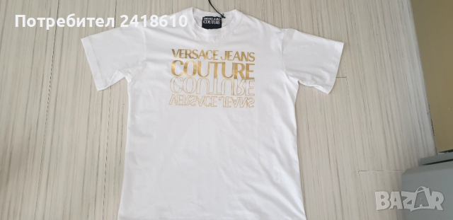 Versace Jeans Couture Cotton Regular Fit Mens Size S НОВО! ОРИГИНАЛ! Мъжка Тениска!, снимка 8 - Тениски - 51797903