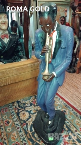 статуетки на джаз музиканти, снимка 10 - Декорация за дома - 53874418