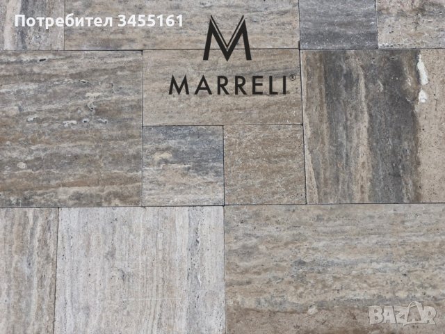 Травертин silver, caramel, classic, CС, VC френски сет/пано, снимка 1