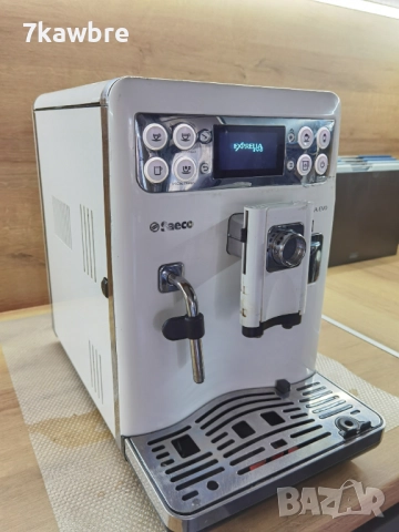 Saeco Exprelia EVO - внос с Бг меню , неразличима от нова, снимка 7 - Кафемашини - 52675941