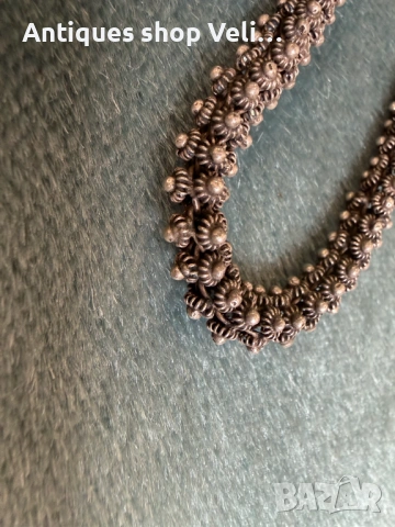 Сребърно колие №8041 , снимка 6 - Други ценни предмети - 54024422