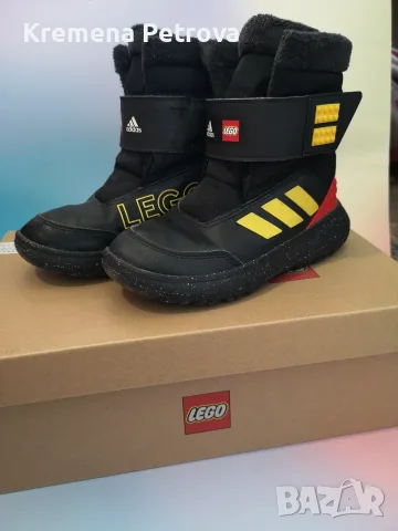 Детски зимни ботуши / апрески Adidas x LEGO Winterplay (Номер 32), снимка 2 - Детски боти и ботуши - 56231514