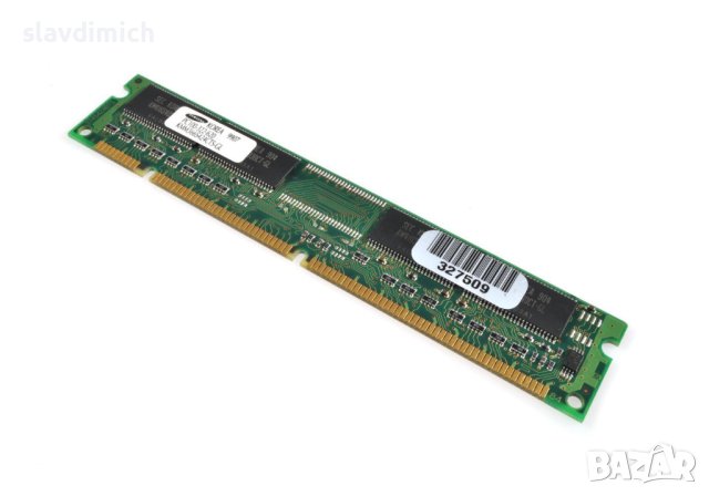 Рам памет RAM за компютър Samsung модел kmm366s424cts-gl 32 MB SDRAM 100 Mhz честота, снимка 1 - RAM памет - 42448138