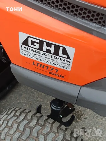тракторна косачка 17hp Husqvarna lth171, снимка 7 - Градинска техника - 56305521