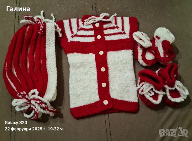 Ръчно изработени бебешки дрешки, снимка 8 - Жилетки и елечета за бебе - 49333188