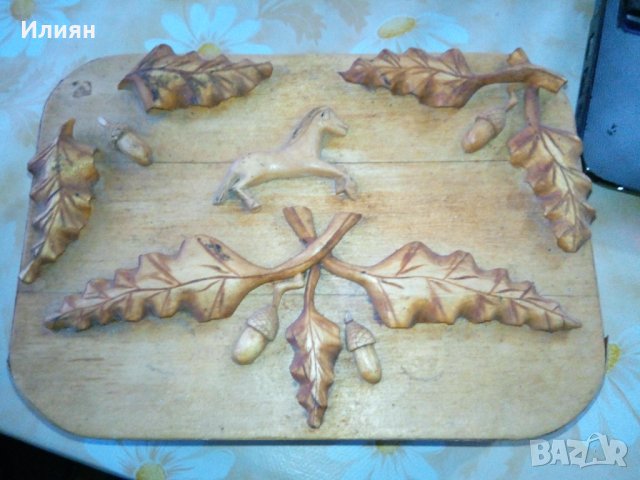 Дървена кутия за бижута