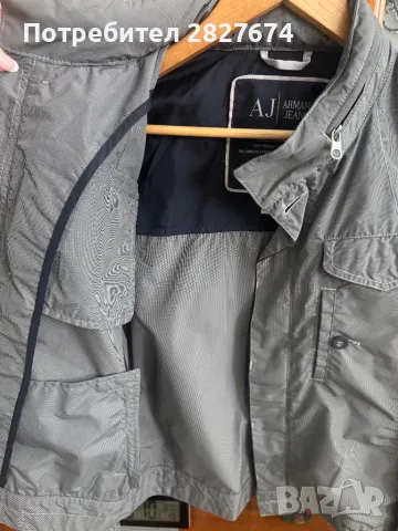 Мъжко яке Giorgio Armani , снимка 12 - Якета - 49193509