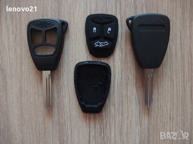 Кутийка за ключ за Крайслер/Chrysler 300 Jeep с 3 бутона, снимка 3 - Аксесоари и консумативи - 39220263