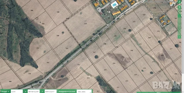 Собственик продава 1750 м2 атрактивна земеделска земя на главен път между с. Лозенец и с. Велика., снимка 2 - Земеделска земя - 51139414