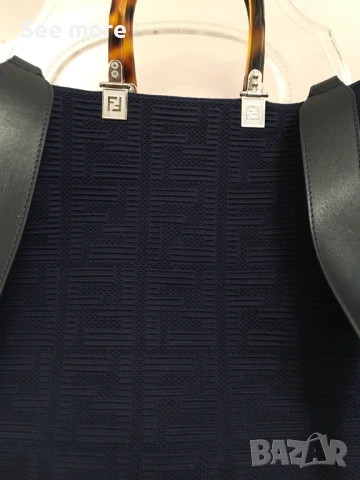 FENDI Sunshine shopper bag, снимка 3 - Чанти - 54003786