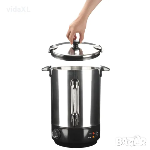 vidaXL Уред за греяно вино, неръждаема стомана, 15 л, 2500 W, снимка 5 - Уреди за готвене на пара - 56147612