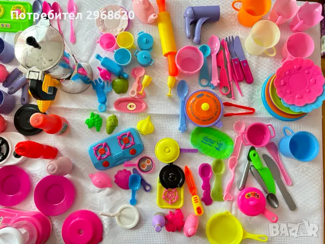 Играчки / аксесоари / прибори /сервиз за кухня, снимка 3 - Играчки за стая - 47619580